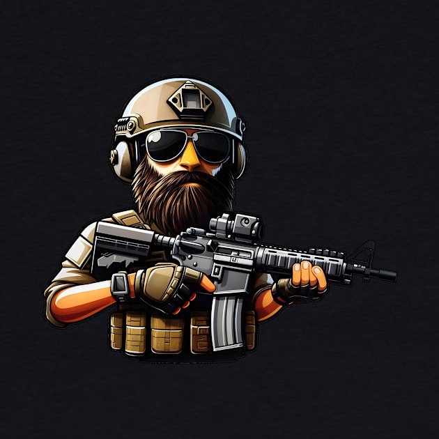 Tactical Man by Rawlifegraphic